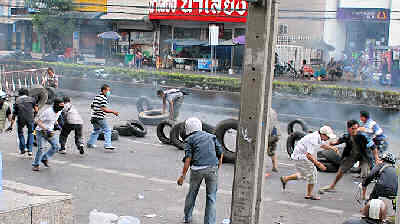Bangkok burning