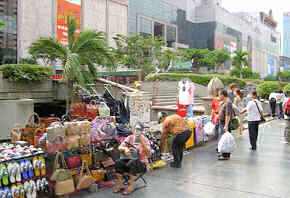 Street vedors at Central World