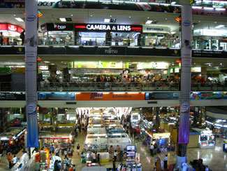 Inside Pantip Plaza