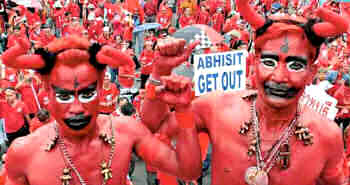 Red-Shirt Demonstrators