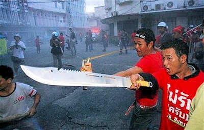 Riots in Bangkok