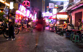 Soi Cowboy at night