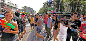 Songkran festival