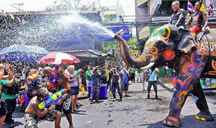 Songkran on Khao San Rd