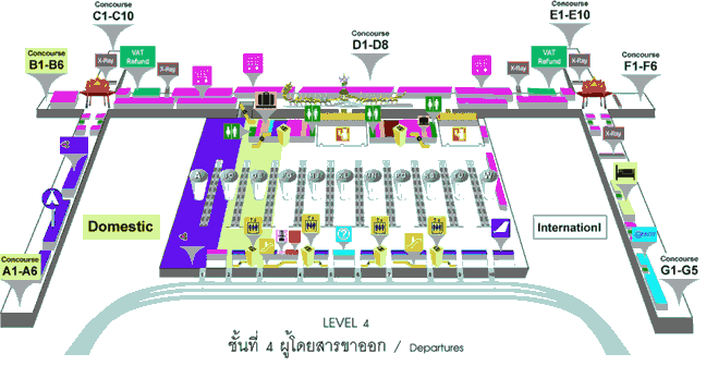 Airport floor 4 plan