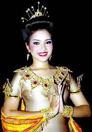 Thai traditional dancer